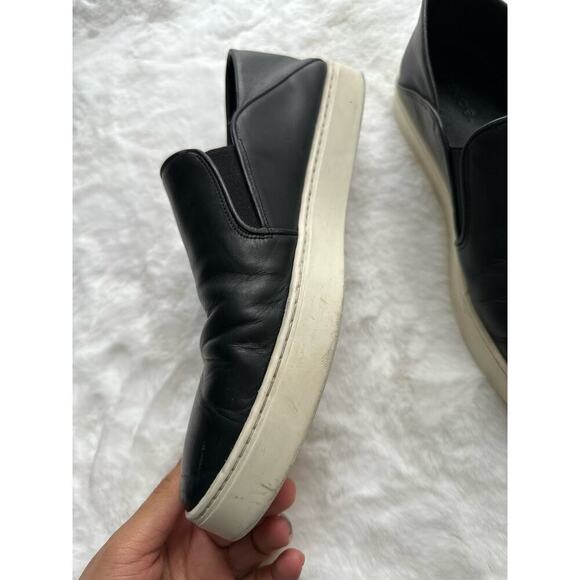 Vince Garvey Slip On Leather Sneaker Size US 8 M Retail $250 - Picture 5 of 10